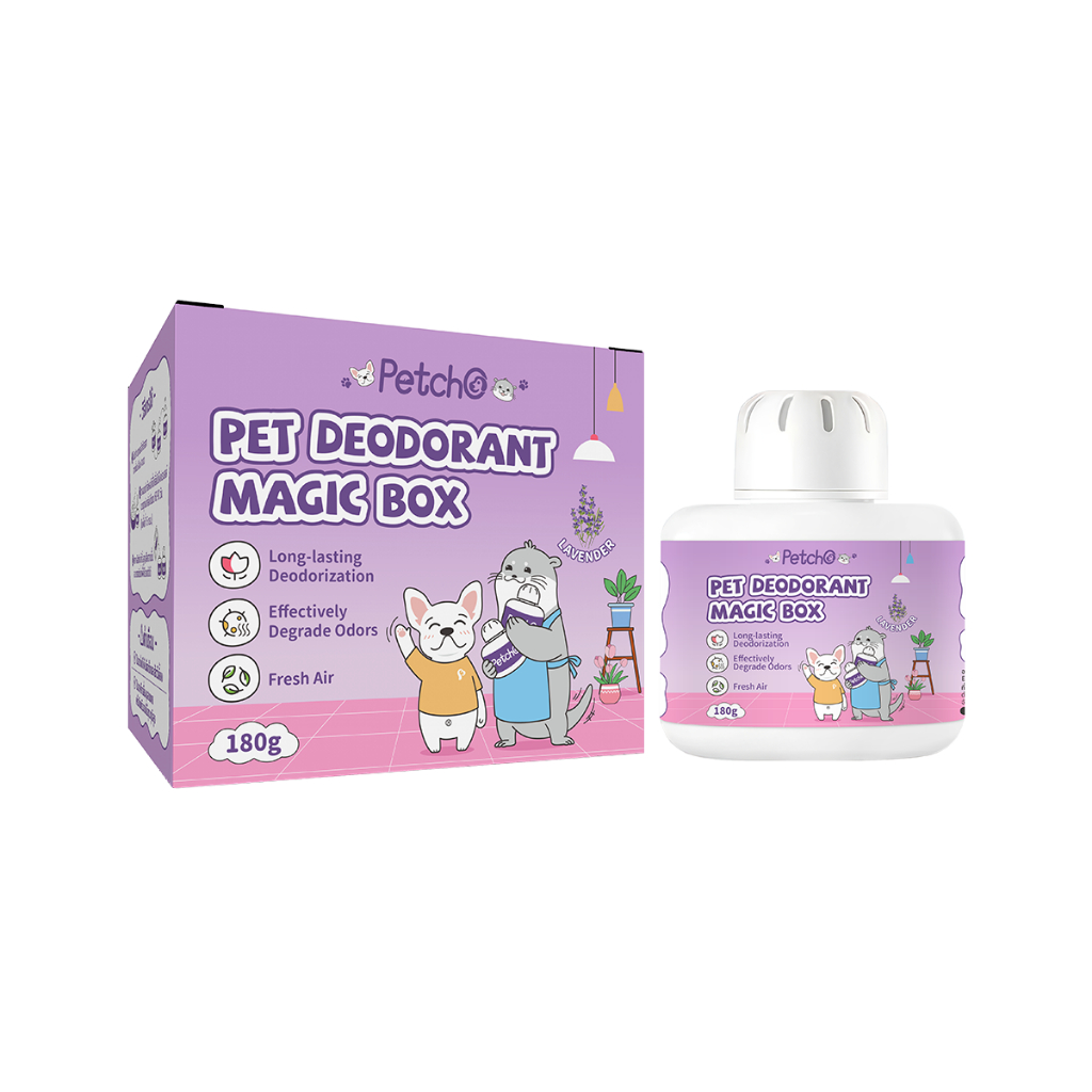 Petcho กล่องดับกลินสําหรับสัตว์เลียง 180g