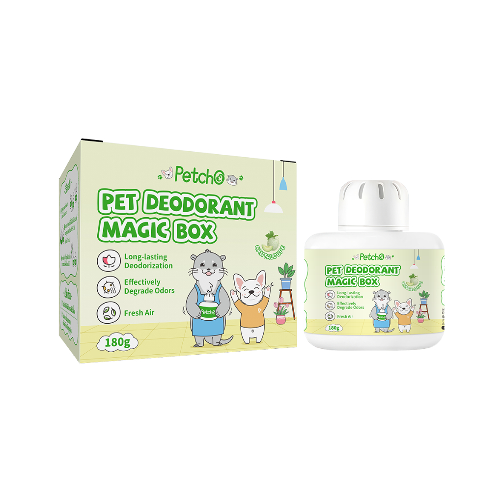 Petcho กล่องดับกลินสําหรับสัตว์เลียง 180g