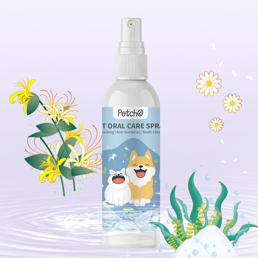 Petcho สเปรย์ฉีดช่องปากสัตว์เลี้ยง 100ml