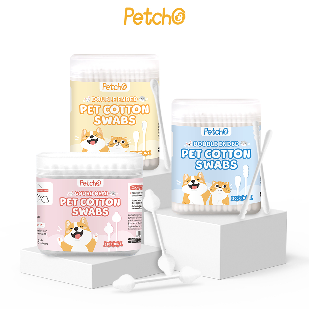 Petcho คอตตอนบัด ผ้าฝ้ายธรรมชาติ100%