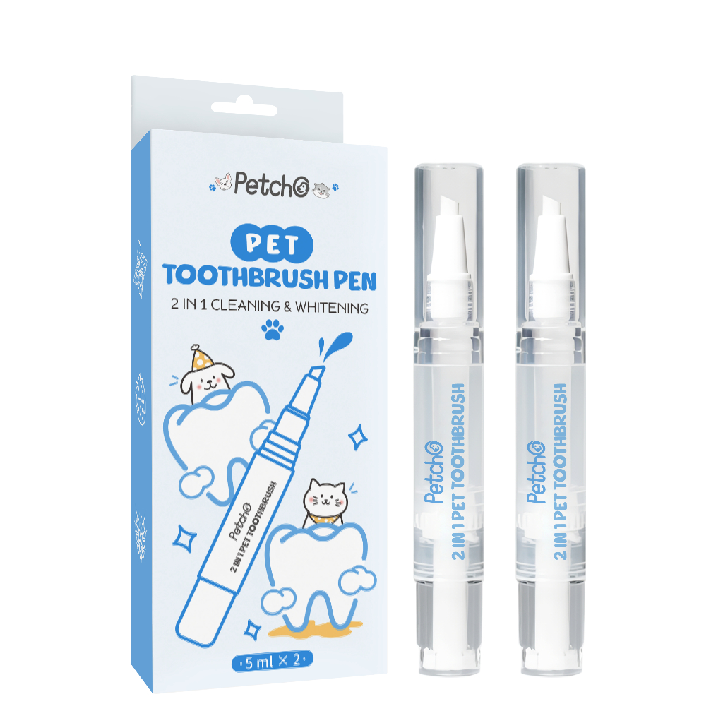 Petcho 2in1 ปากกาแปรงสีฟัน คลีนซิ่ง & ไวท์เทนนิ่ง