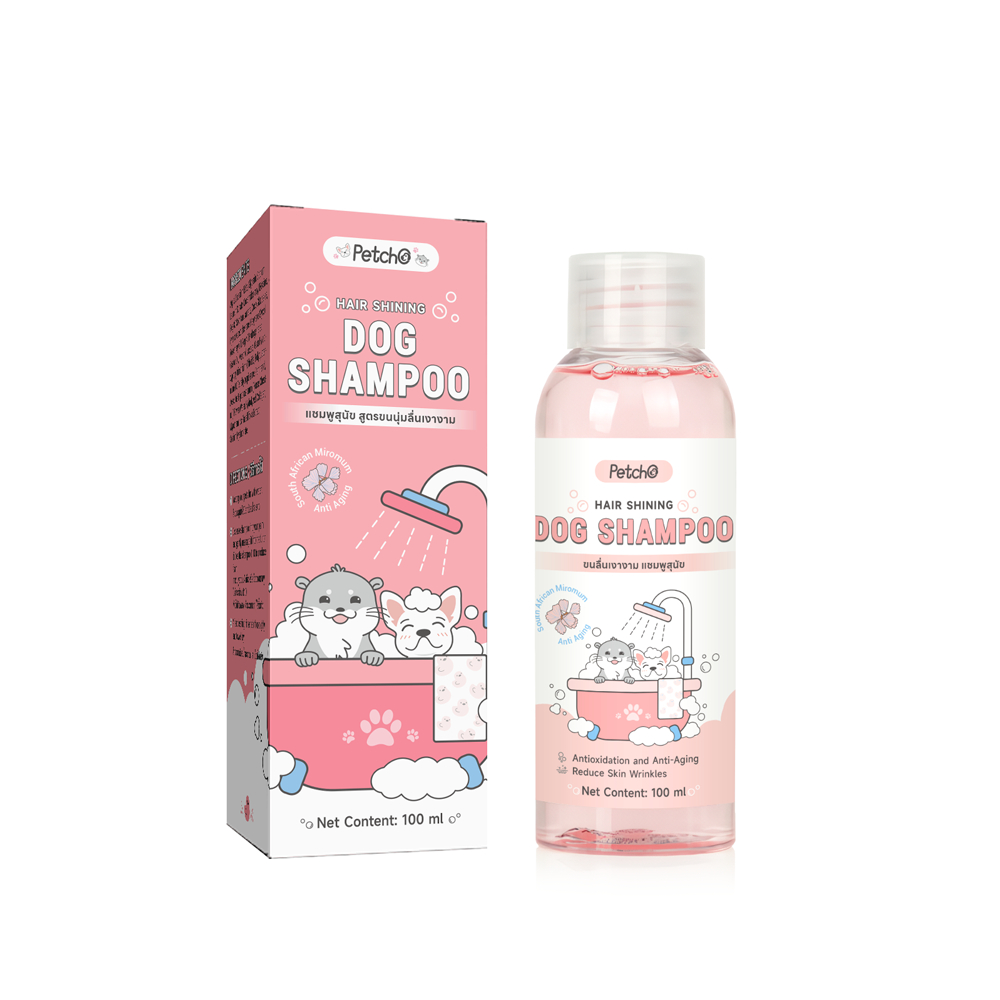 Petcho แชมพูสุนัข อ่อนโยน 100/300ml