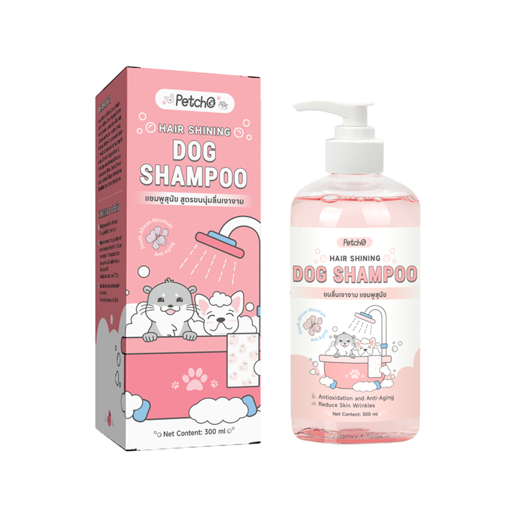 Petcho แชมพูสุนัข อ่อนโยน 100/300ml