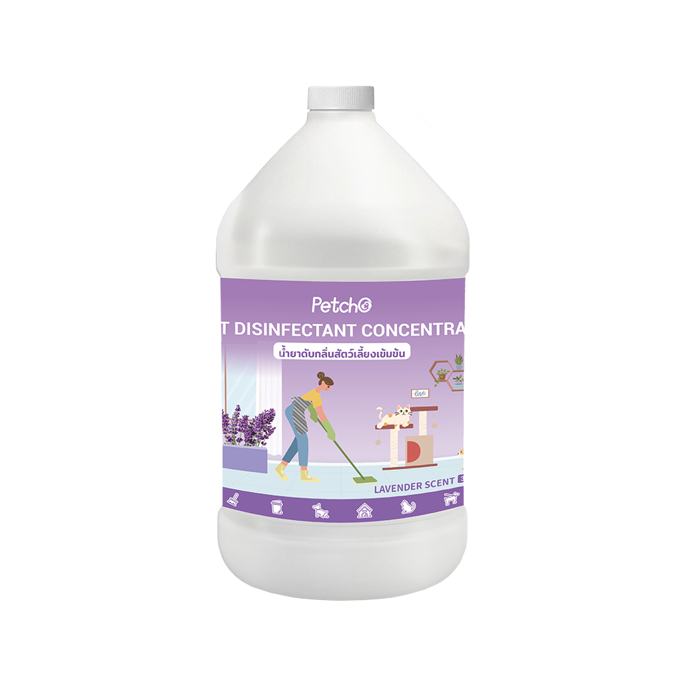 Petcho นํายาฆ่าเชือสัตว์เลียง 1000/3800ml