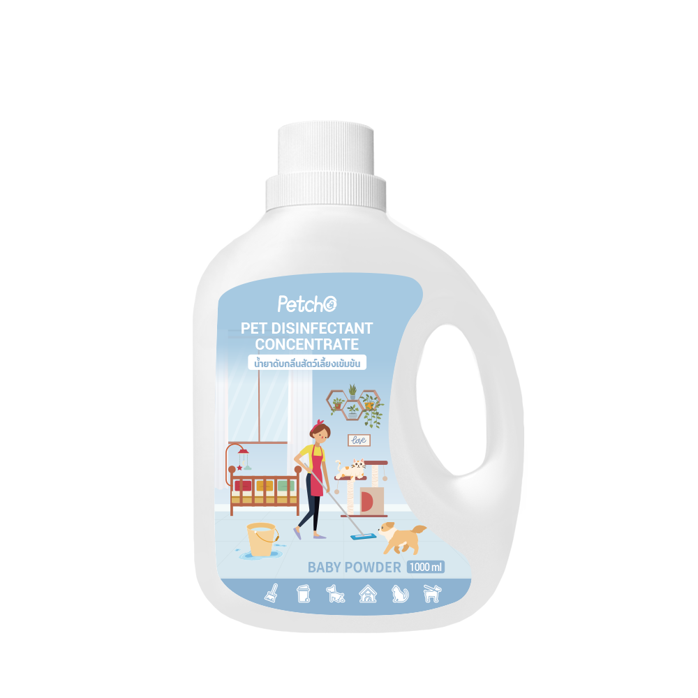 Petcho นํายาฆ่าเชือสัตว์เลียง 1000/3800ml
