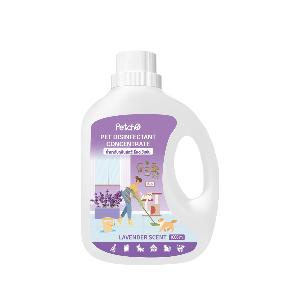 Petcho นํายาฆ่าเชือสัตว์เลียง 1000/3800ml